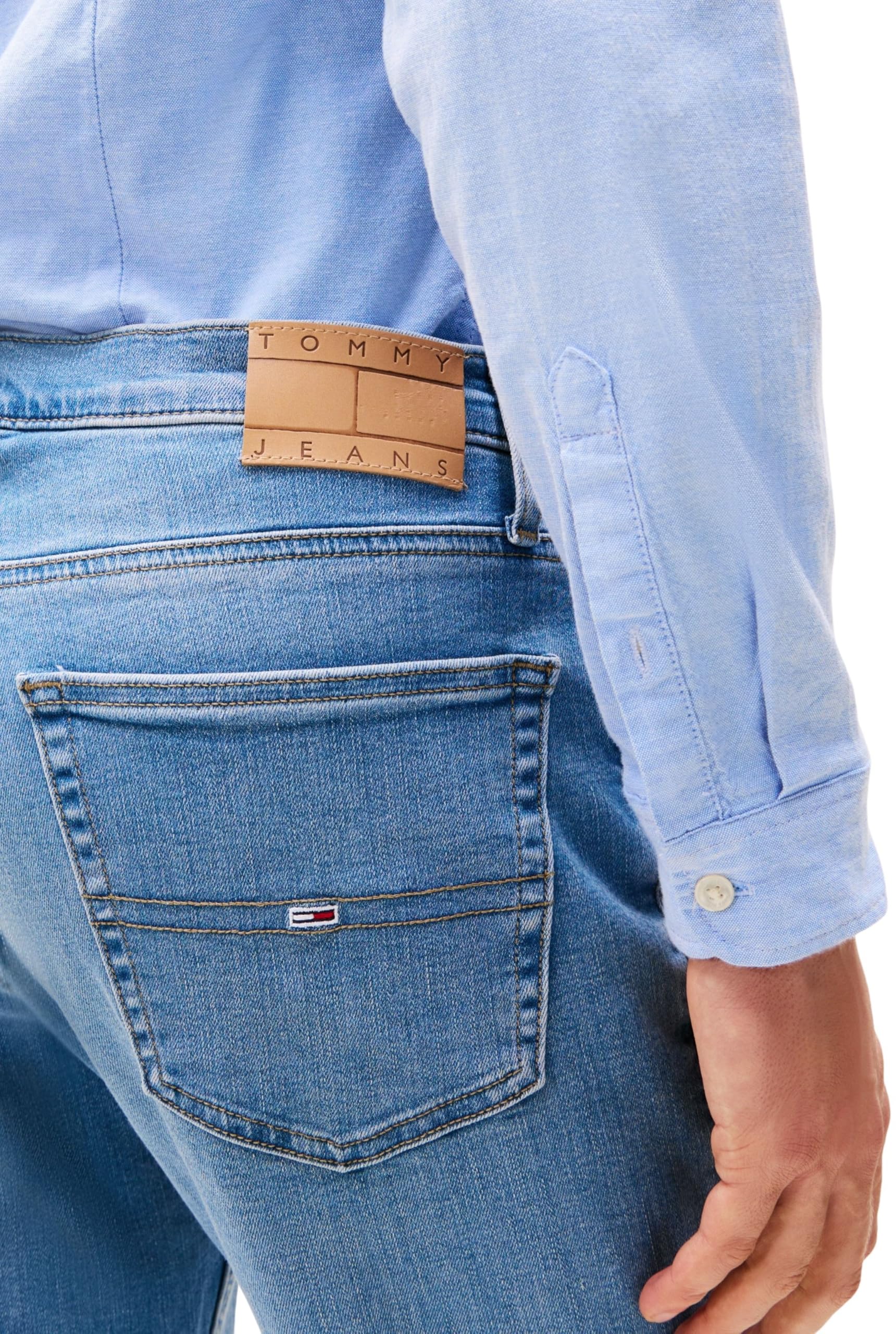 Tommy Jeans Vaqueros Hombre Ryan Slim Stretch