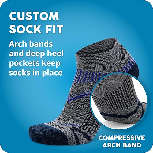 Miniatura 8 de Balega Calcetines deportivos ultraligeros y ligeros de rendimiento para hombres y mujeres (1 par)