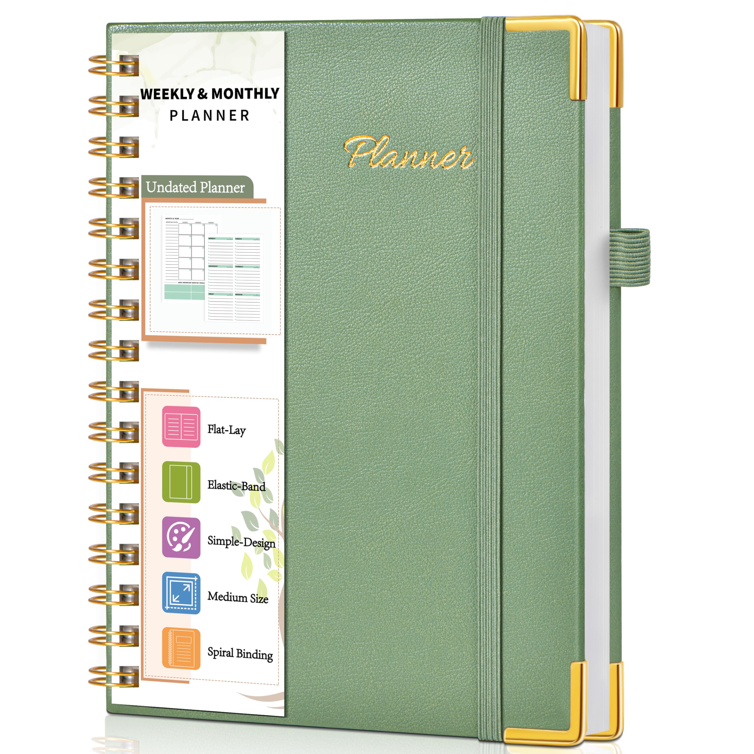 NOTBOKPA Leather Planner