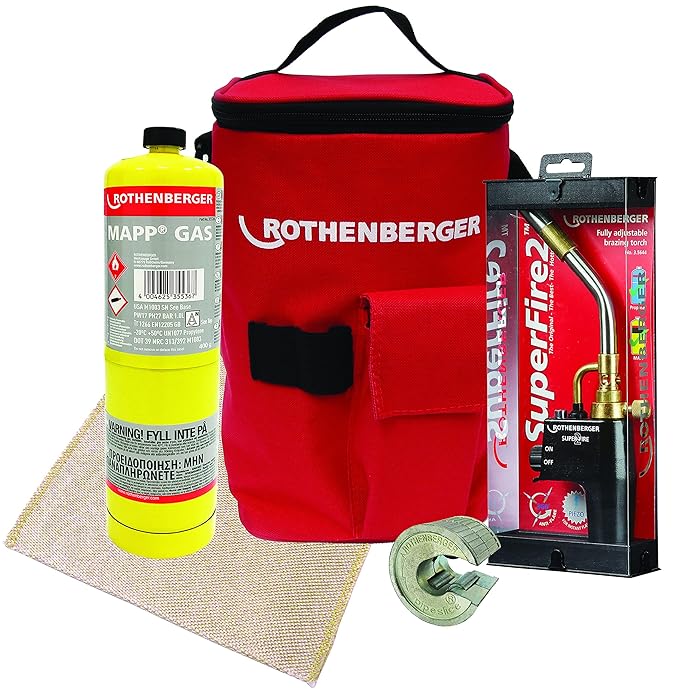 Buy Rothenberger Hotbag Deal Kit Includes Superfire 2 Torch, 15mm