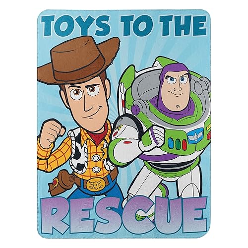 United Pacific Designs 1TOY01800 Toy Story - Manta de forro polar de 45 x 60 pulgadas