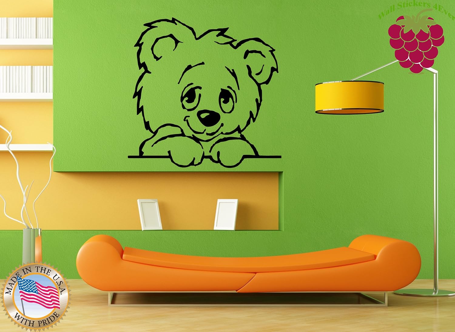 Wall Stickers Vinyl Decal Nursery Teddy Beaar Kids Children