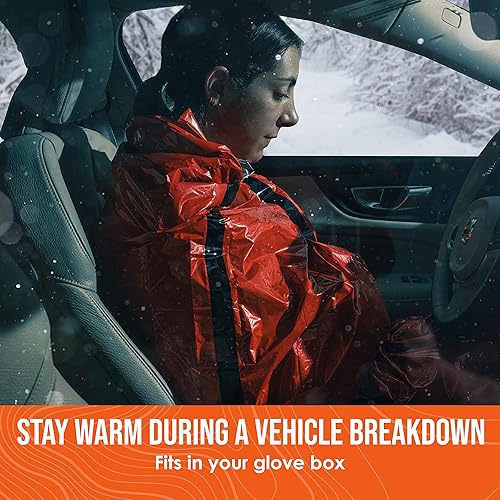 Miniatura 8 de Go Time Gear Life Bivy Emergency Survival Sleeping Bag Thermal Bivy - Use as Emergency Bivy Sack, Survival Sleeping Bag, Mylar Emergency Blanket