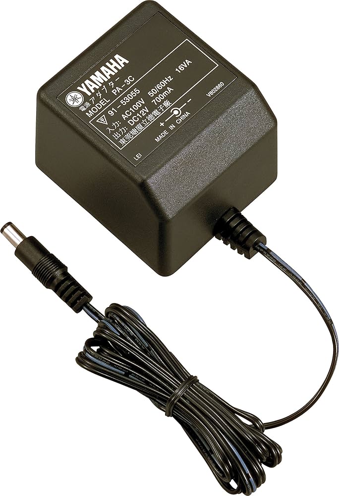 yamaTime Adapter P / Black・3サイズ Yamaha PA-3C Power Adaptor : Amazon.in: Musical Instruments