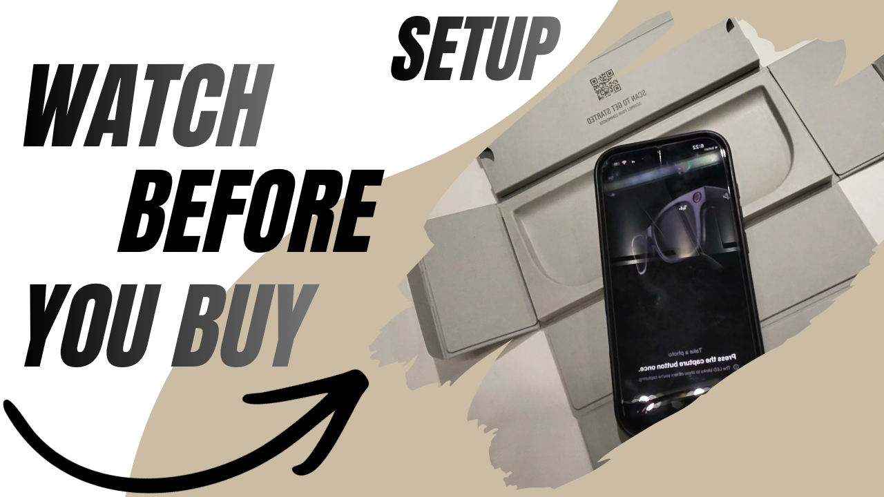 Watch SETUP.. META glasses on Amazon Live