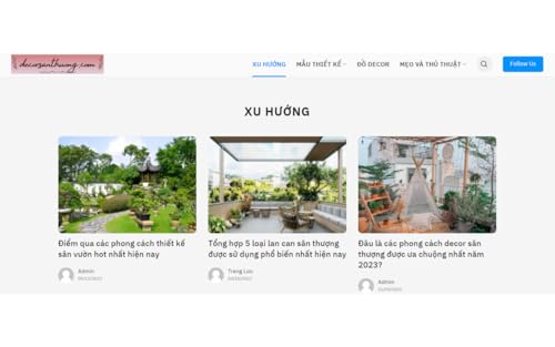 Decor Sân Thượng