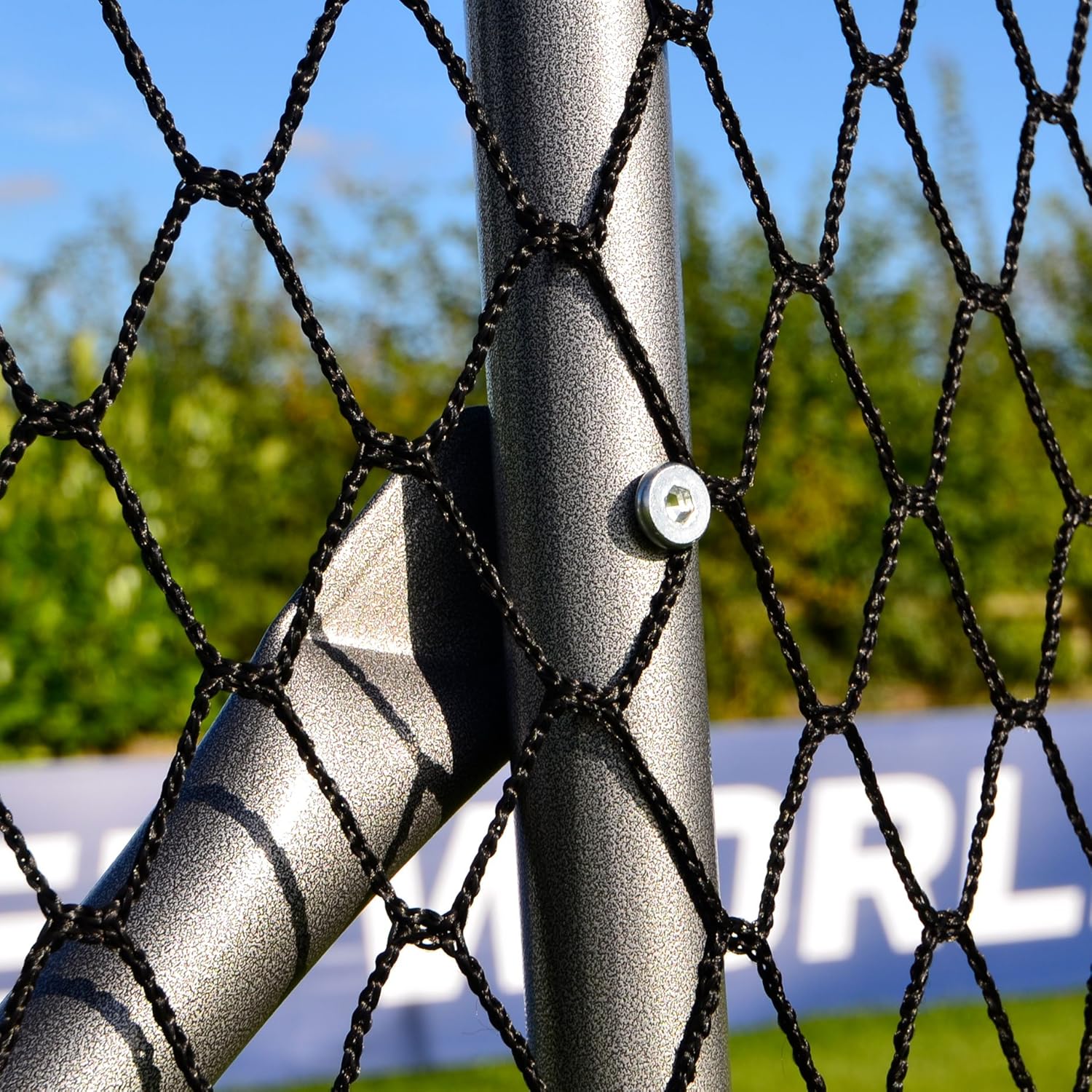 Stop That Ball System [5 Sizes] | Freestanding Ball Stop Netting for Backyard | Soccer Ball Stopping Net System - Behind Goal Soccer Net | Soccer Rebounder : Sports & Outdoors