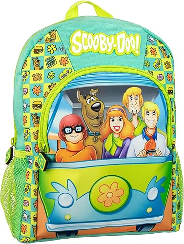 Scooby-Doo Mochila Niños Verde, Verde, Mochilas de mochila