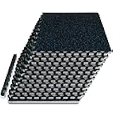 Rubber Top Exercise Puzzle Mat ½-inch, 24 SQFT, 6 Tiles, EVA Foam Interlocking Tiles for Home Gym Protective Flooring for Equipment and Workouts, Grey