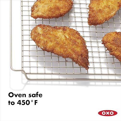 Vista 8 de OXO Good Grips - Rejilla de enfriamiento y rejilla para hornear antiadherentes