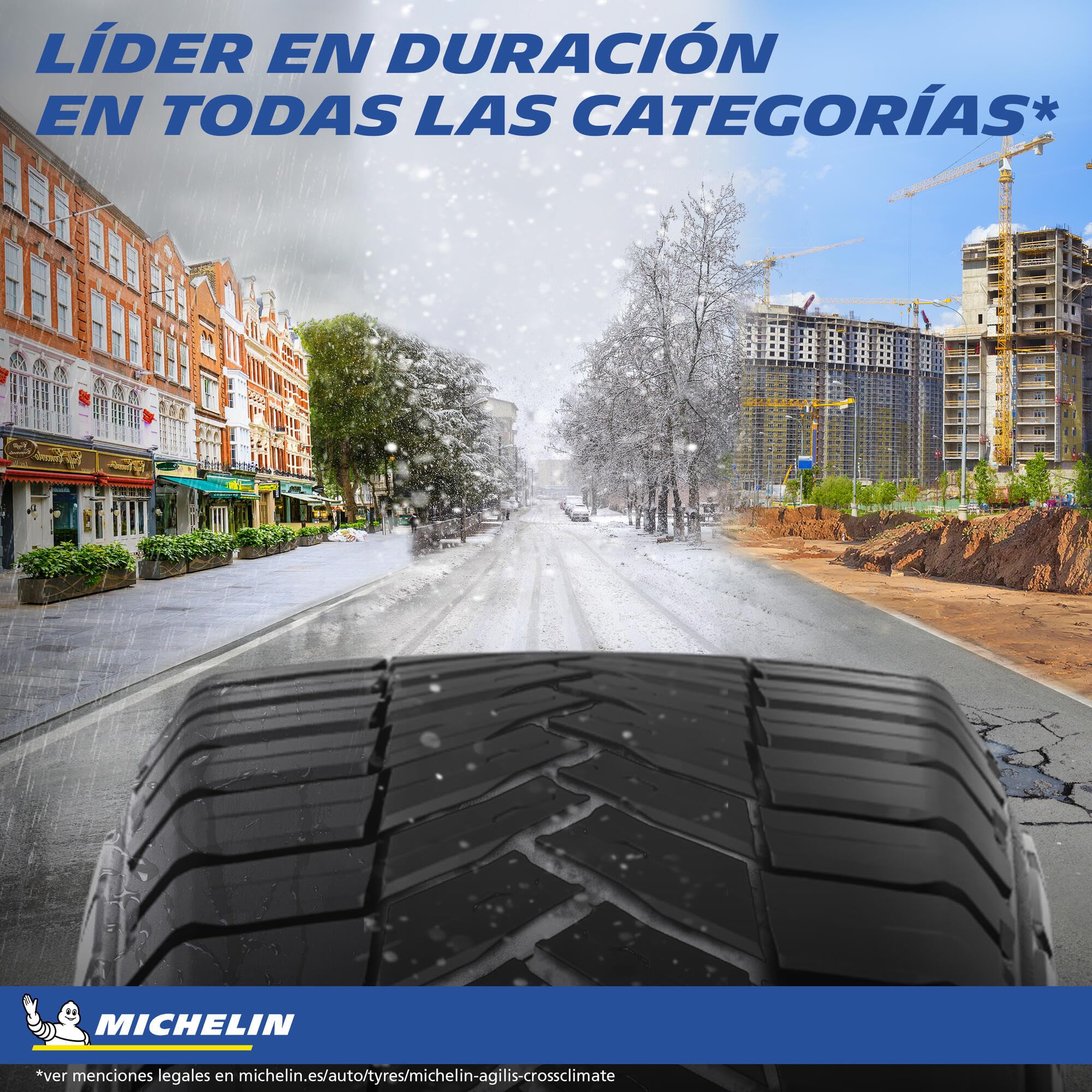Neumático All Season Michelin AGILIS CROSSCLIMATE 215/60R17C 109/107T