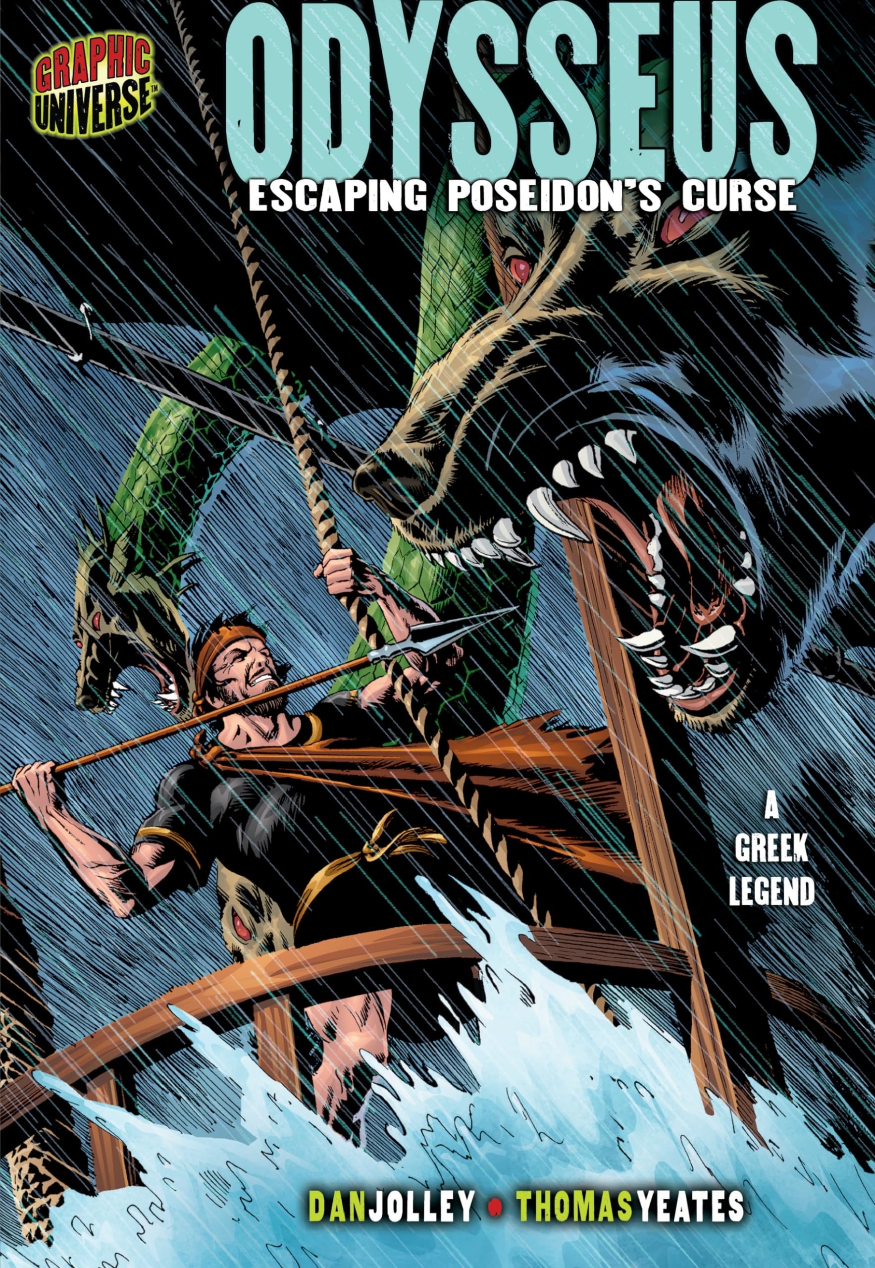 Odysseus: Escaping Poseidon's Curse [A Greek Legend] (Graphic Myths and Legends)