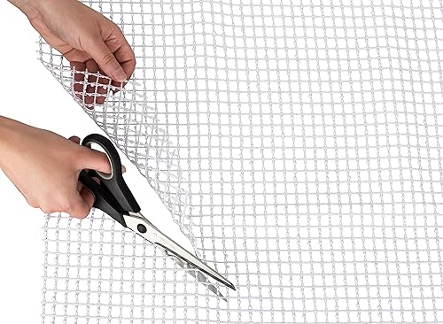 Miniatura 3 de B.PRIME Almohadilla antiderrapante para tapetes, con más agarre, para pisos duros., Blanco