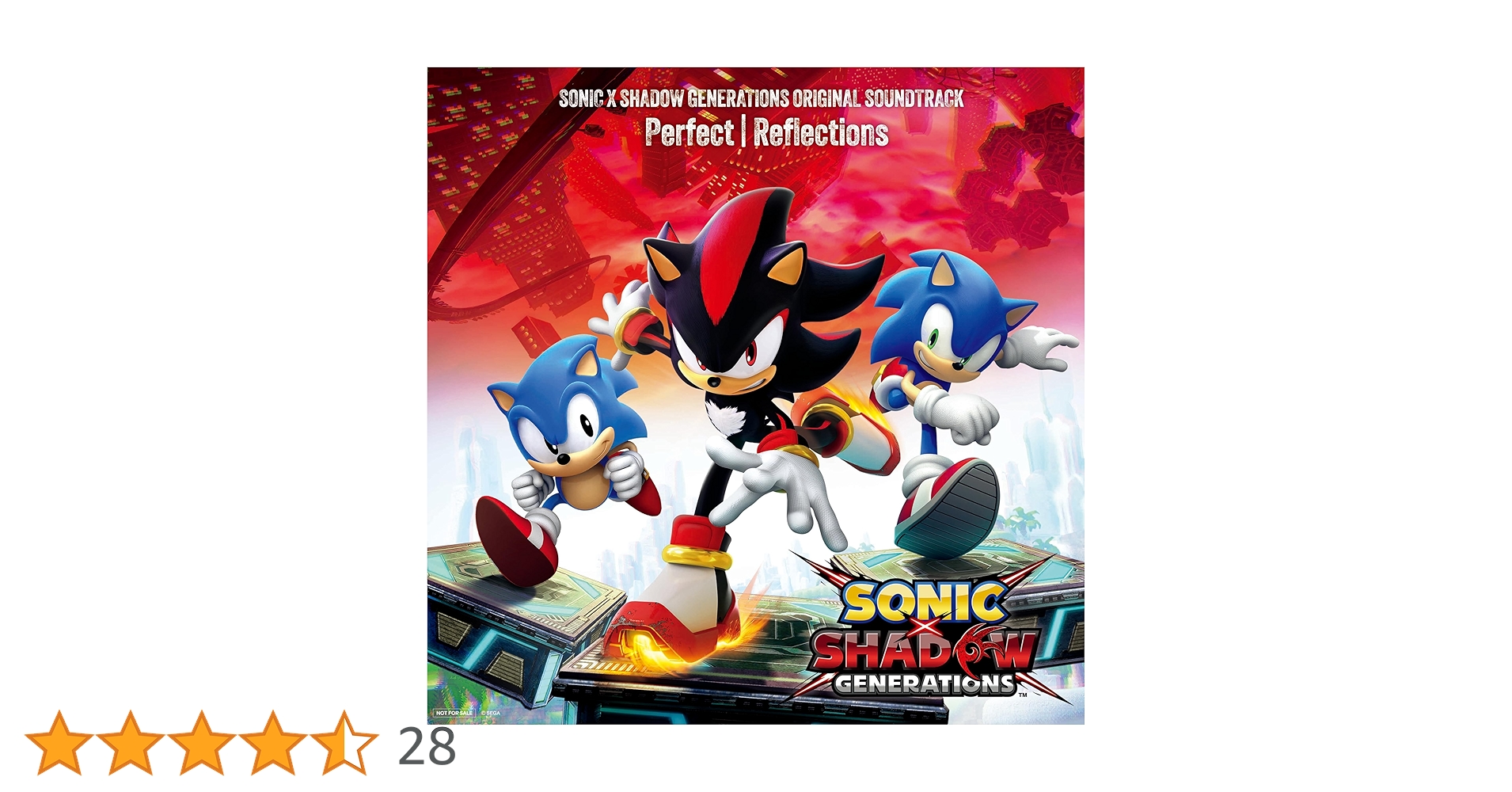 Amazon | SONIC X SHADOW GENERATIONS ORIGINAL SOUNDTRACK 
