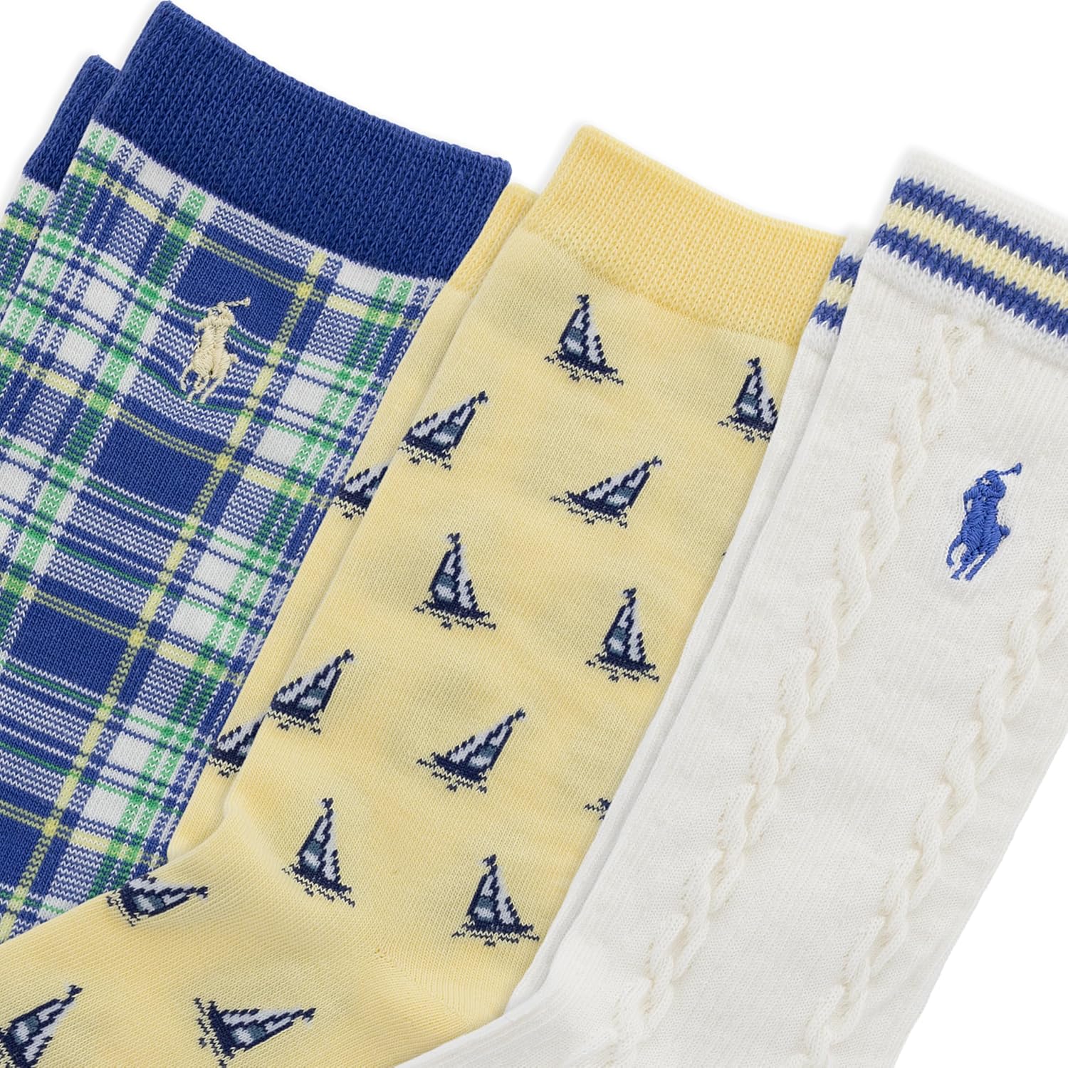 POLO RALPH LAUREN unisex-baby Nautical 3pk