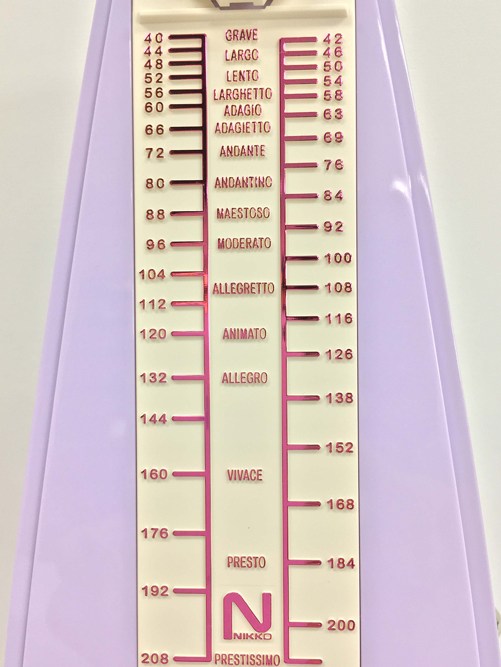 NIKKO Standard Plus Métronome Lavande (Import Japon)