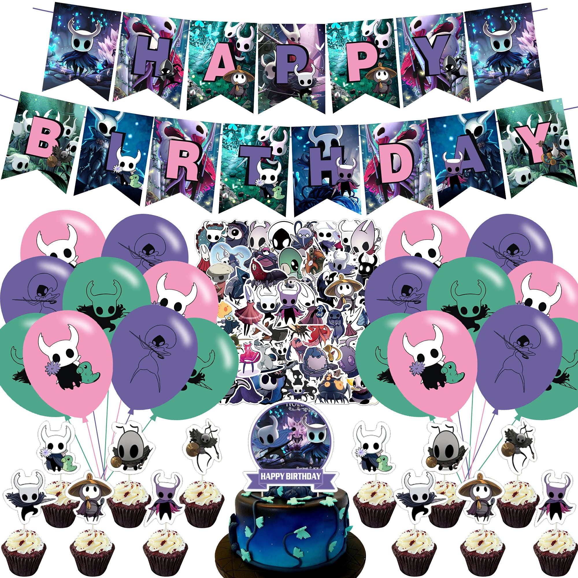 Buy Hollow Knight Birthday Party Decorations, Hollow Knight Themed