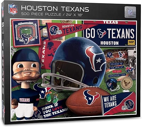 Miniatura 7 de YouTheFan - Rompecabezas serie retro NFL, 500 piezas