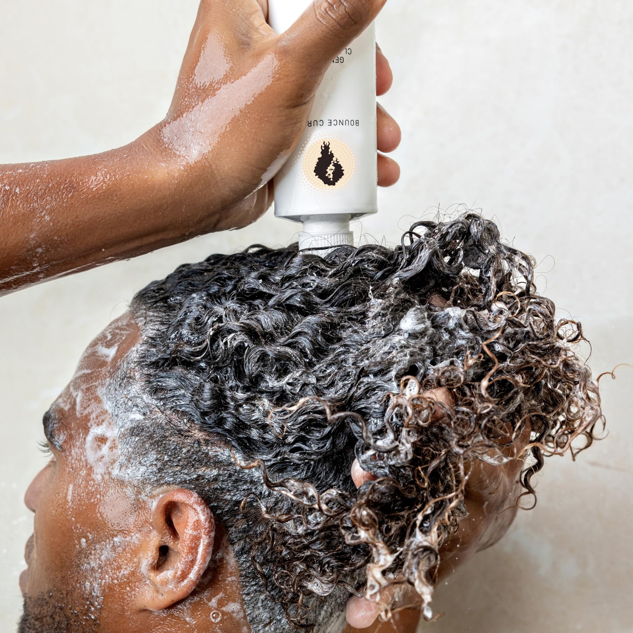 Bounce Curl Clarifying Shampoo for Curly Hair, Sulfate-Free, 8 oz