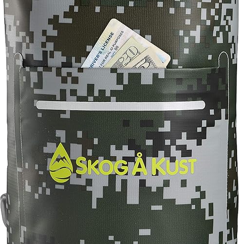 Miniatura 4 de Skog Å Kust DrySåk - Bolsa seca impermeable con bolsillo exterior con cremallera, para kayak, rafting, navegar, natación, campamento, senderismo,
