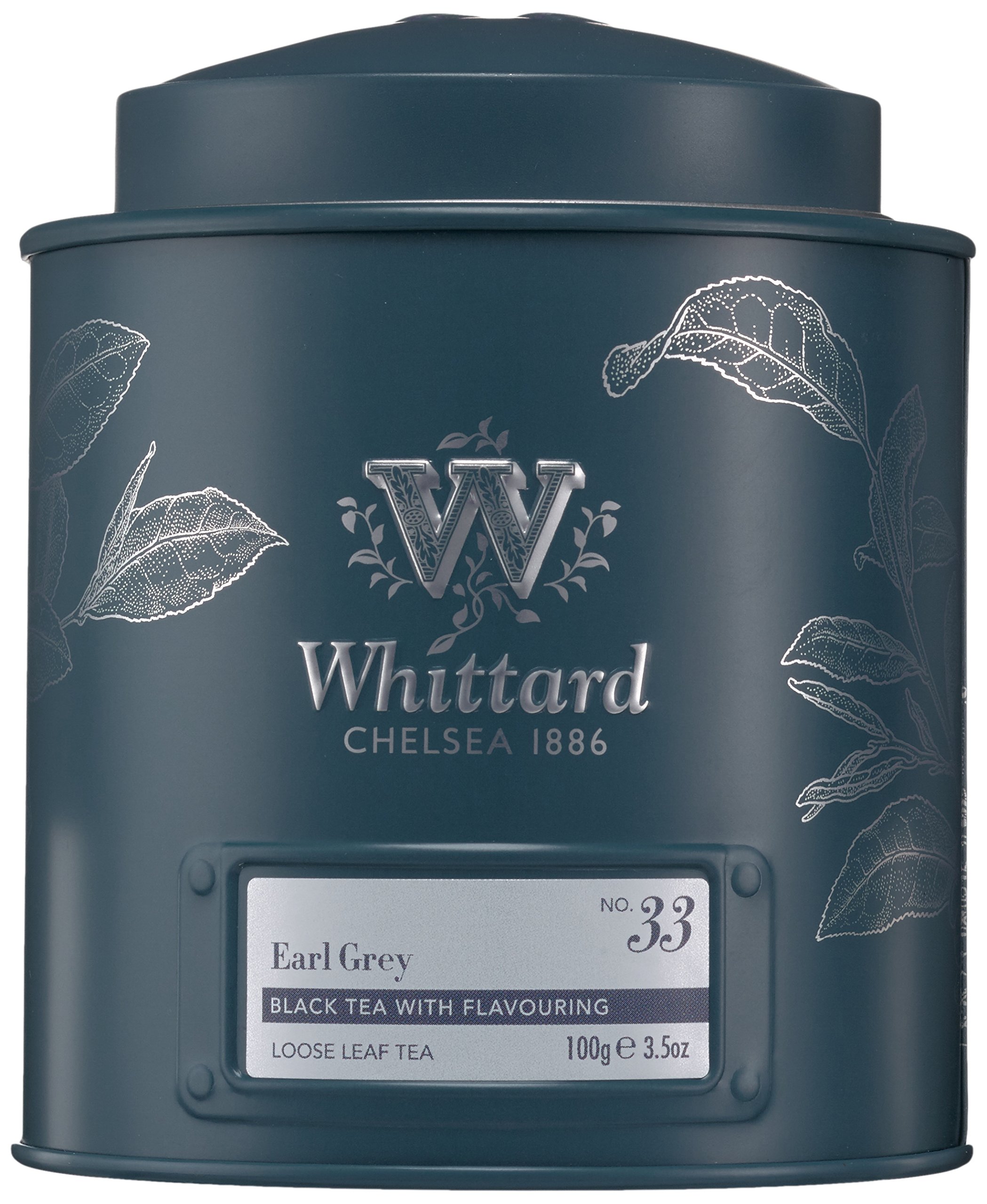 Whittard of Chelsea Earl Grey Loose Leaf Tea Caddy, 1er Pack (1 x 100 g)