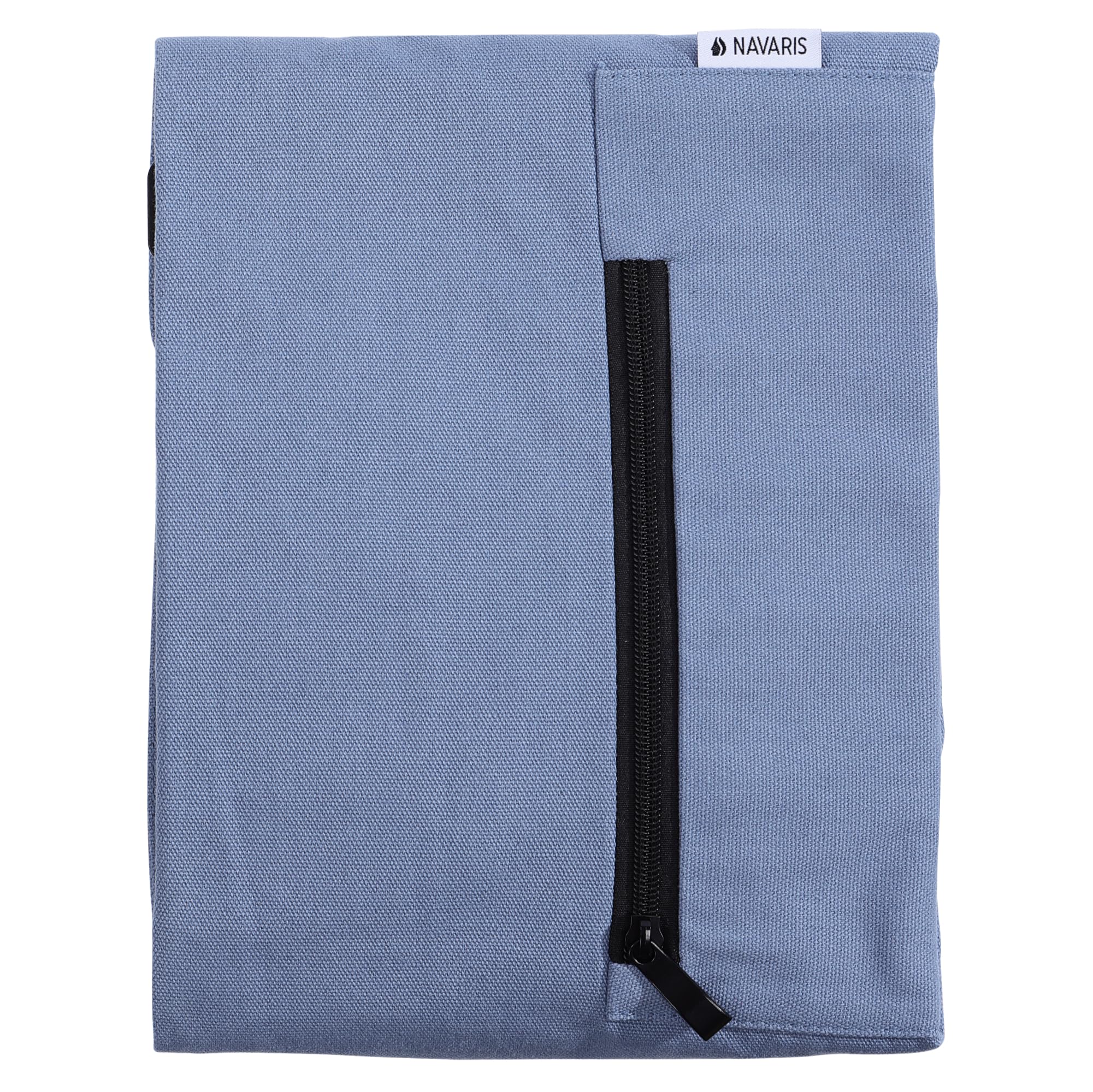 Navaris XXL Yogatasche für Yogamatte aus Baumwolle - Tasche für Yoga Matte mit Reißverschluss Tragegurt - Große Hülle Ø18x72x29cm - div. Farben