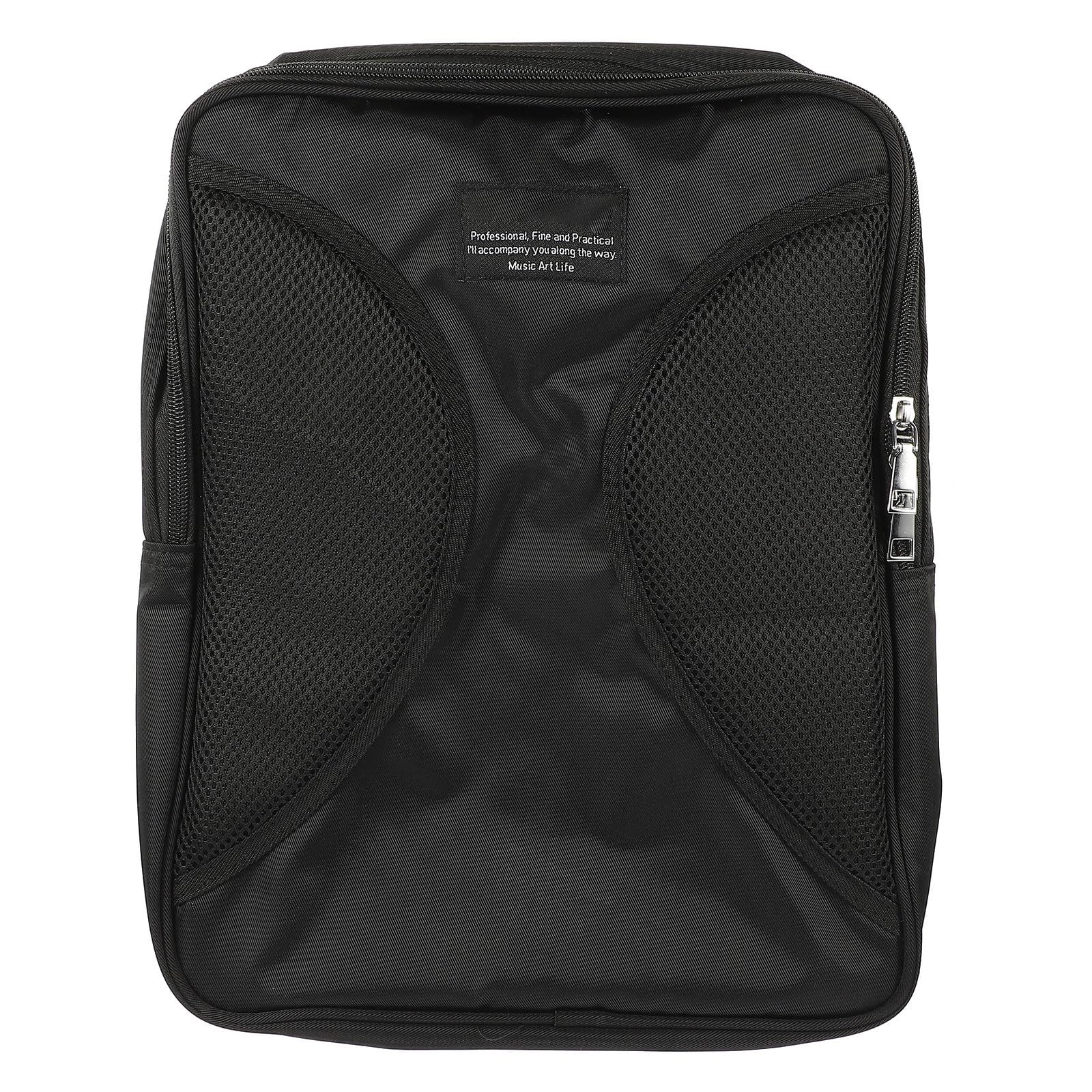Borsa Spartiti Musicali Nera per Musica, Uso Performance e Uscita