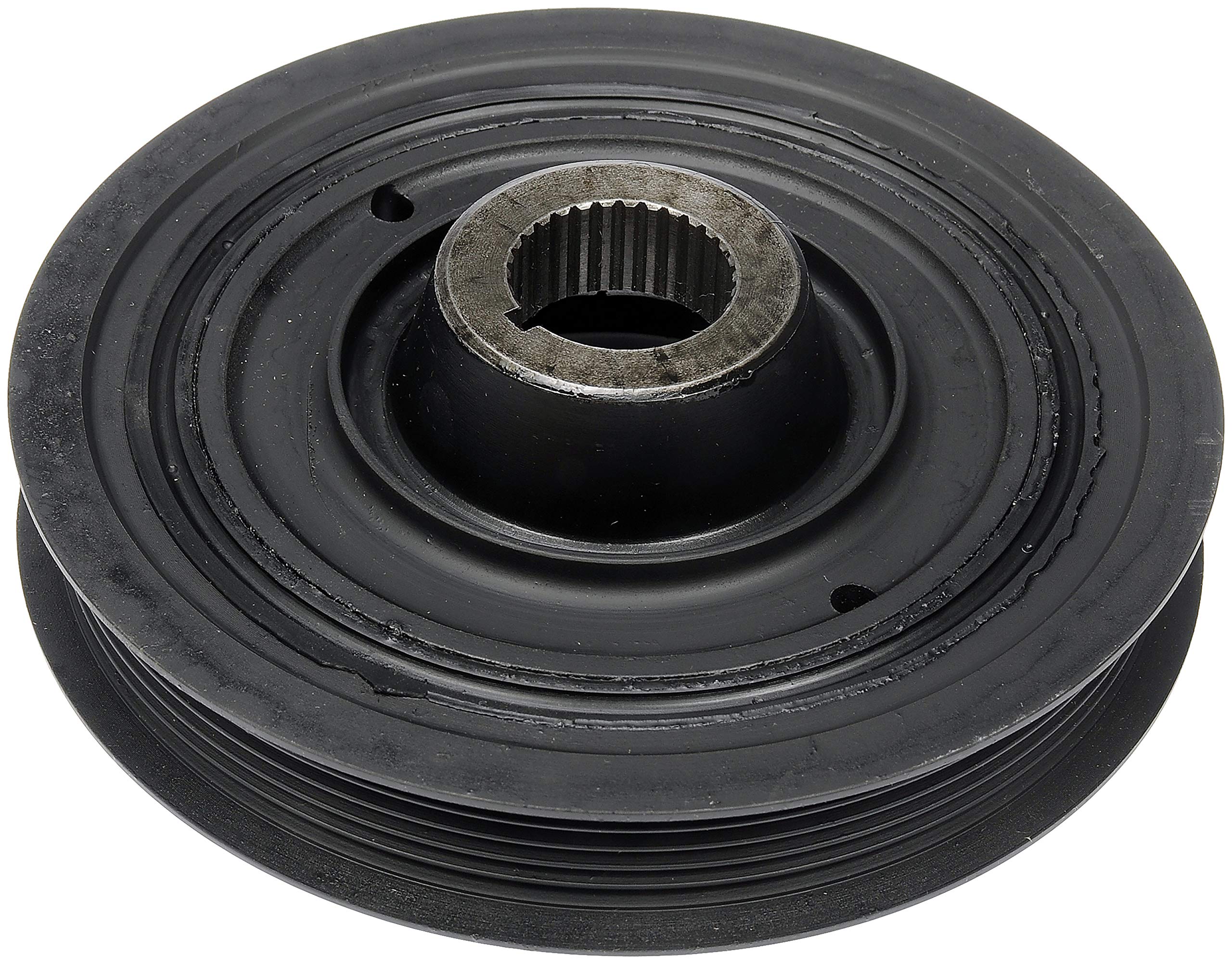 Dorman 594-788 Engine Harmonic Balancer Compatible with Select Honda Models - Dorman Harmonic Balancer 594-788 - Harmonic Balancer Assembly - Crankshaft Pulley - Engine Harmonic Balancer - Crankshaft Dampener - Crankshaft Damper - Harmonic Dampener - This direct replacement harmonic balancer features a stress-resistant rubber bond to properly absorb engine vibration. Stringent standards help ensure excellent tensile and impact strength for greater durability. - Honda Prelude 2001-93