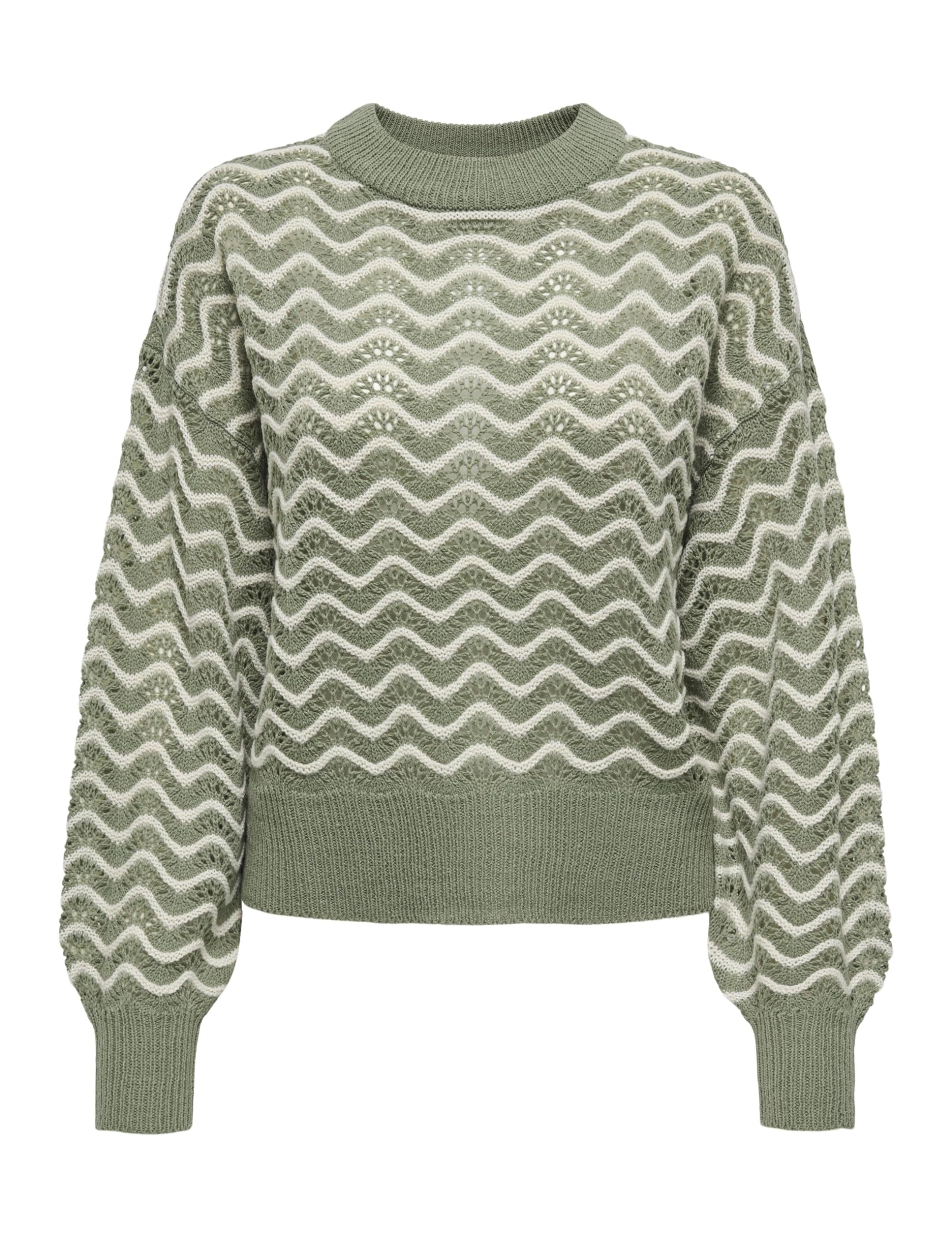 JDY Damen Jdyrita L/S Short Struc Pull KNT Noos Jdyrita L/S Short Struc Pull KNT Noos (1er Pack)