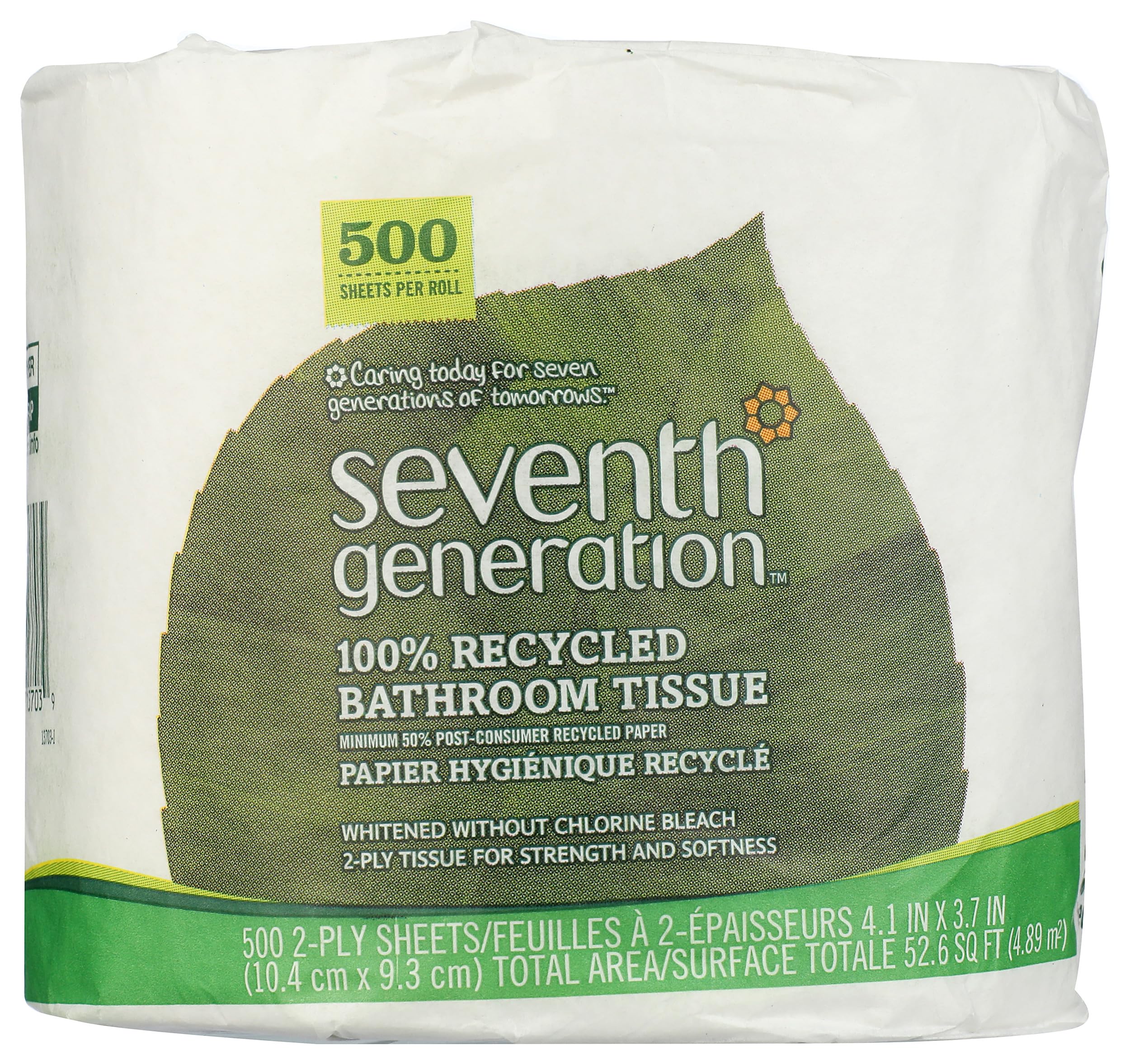 Seventh Generation Bath Tissue 1Rl 2Ply 500S