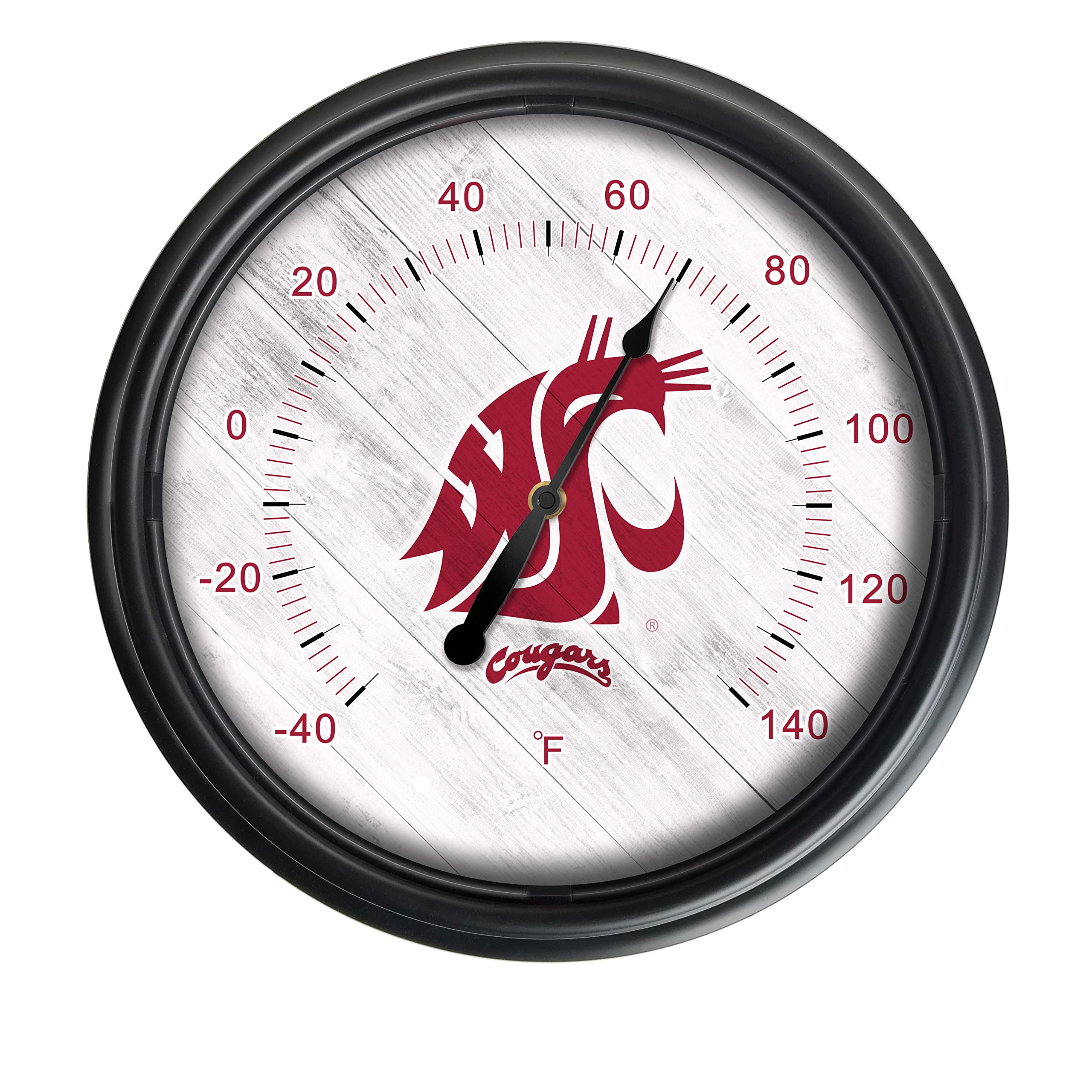 Washington State University Indoor/Outdoor LED Thermometer