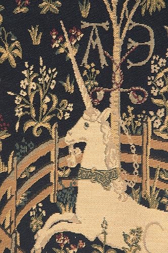 Miniatura 2 de Tapiz europeo de unicornio en cautiverio - 26 in. x 37 in. Algodón por Charlotte Home Furnishings