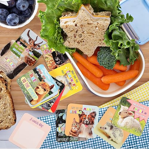 Miniatura 5 de 80 tarjetas de broma de San Valentín para almuerzo para niños lindas notas inspiradoras de afirmaciones de San Valentín tarjetas de palabras para