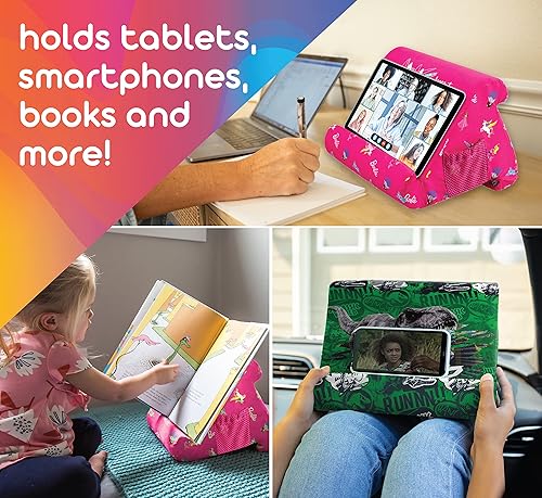 Miniatura 5 de Flippy Soporte de almohada para tablet 4.0 para regazo, escritorio y cama, almacenamiento conveniente para tus artículos, asa de correa de