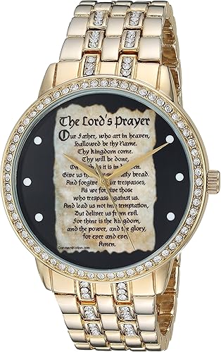 Señores Oración Ronda Relojes de Pulsera - Oro, Oro