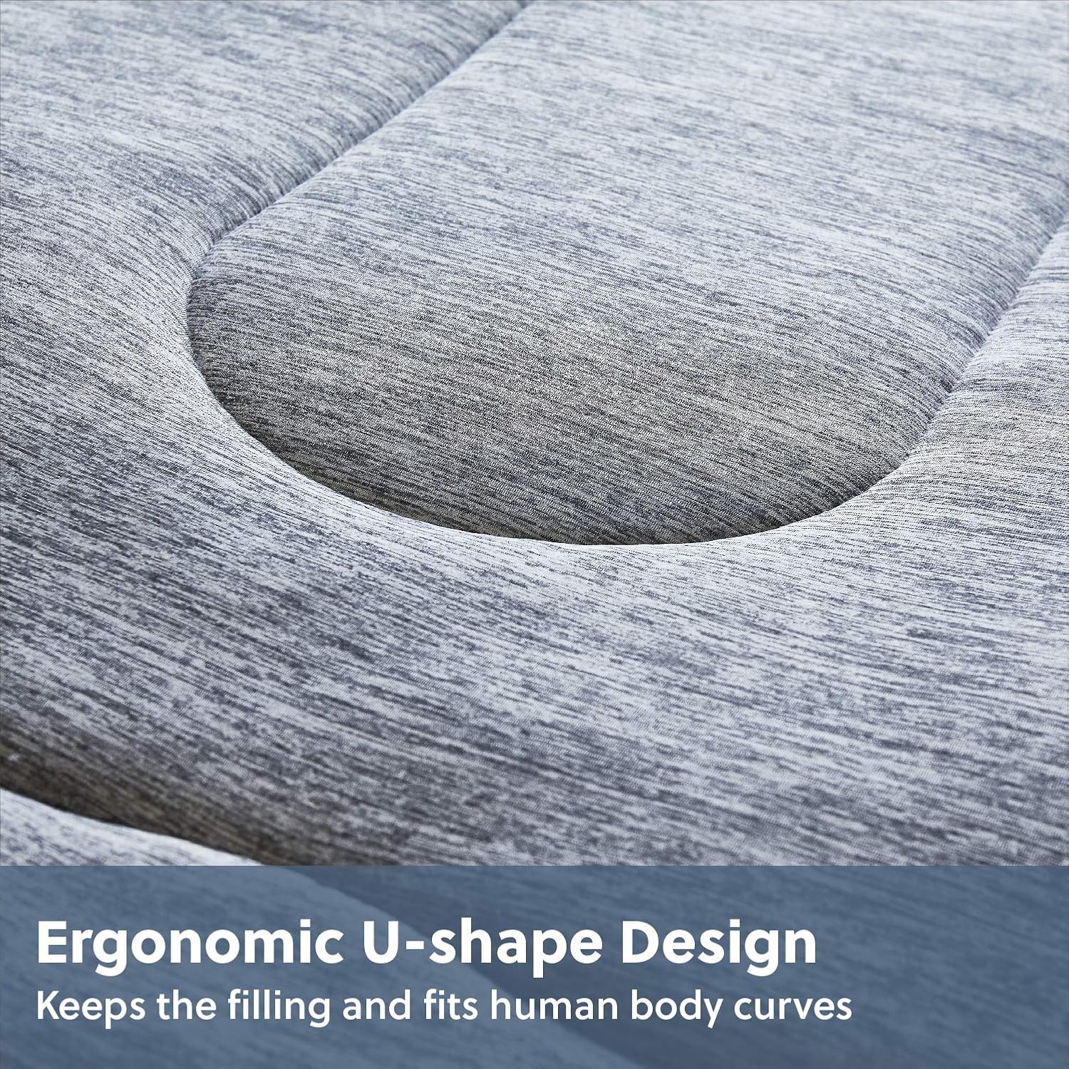 Bedsure Queen Comforter Set Grey - Warm Bedding Comforter Sets, Soft Queen Comforter, 3 Pieces All Season Reversible Full Set Grey Comforter for Queen Bed with 2 Pillow Shams (Grey, 88x88 inches) : Home & Kitchen