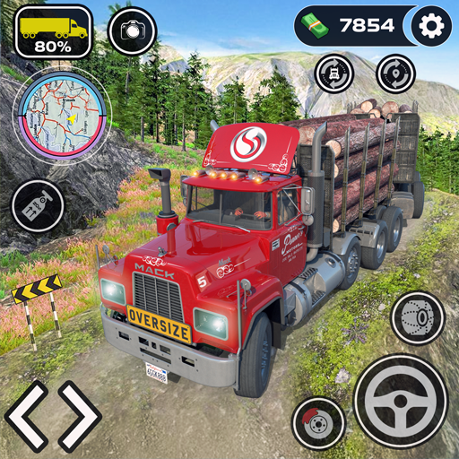 Offroad Truck Driving Simulator Games – Drive Euro & American Truckers Cargo Transport Heavy 2026:...