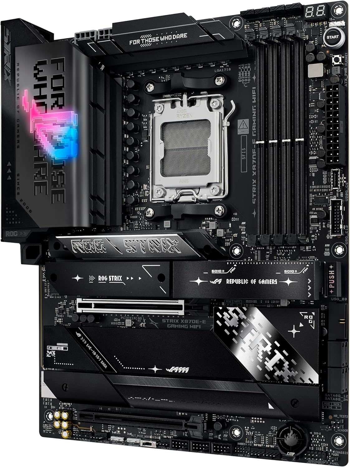 ROG Strix X870E-E Gaming WiFi Scheda madre AMD - Scheda madre - Immagine 2