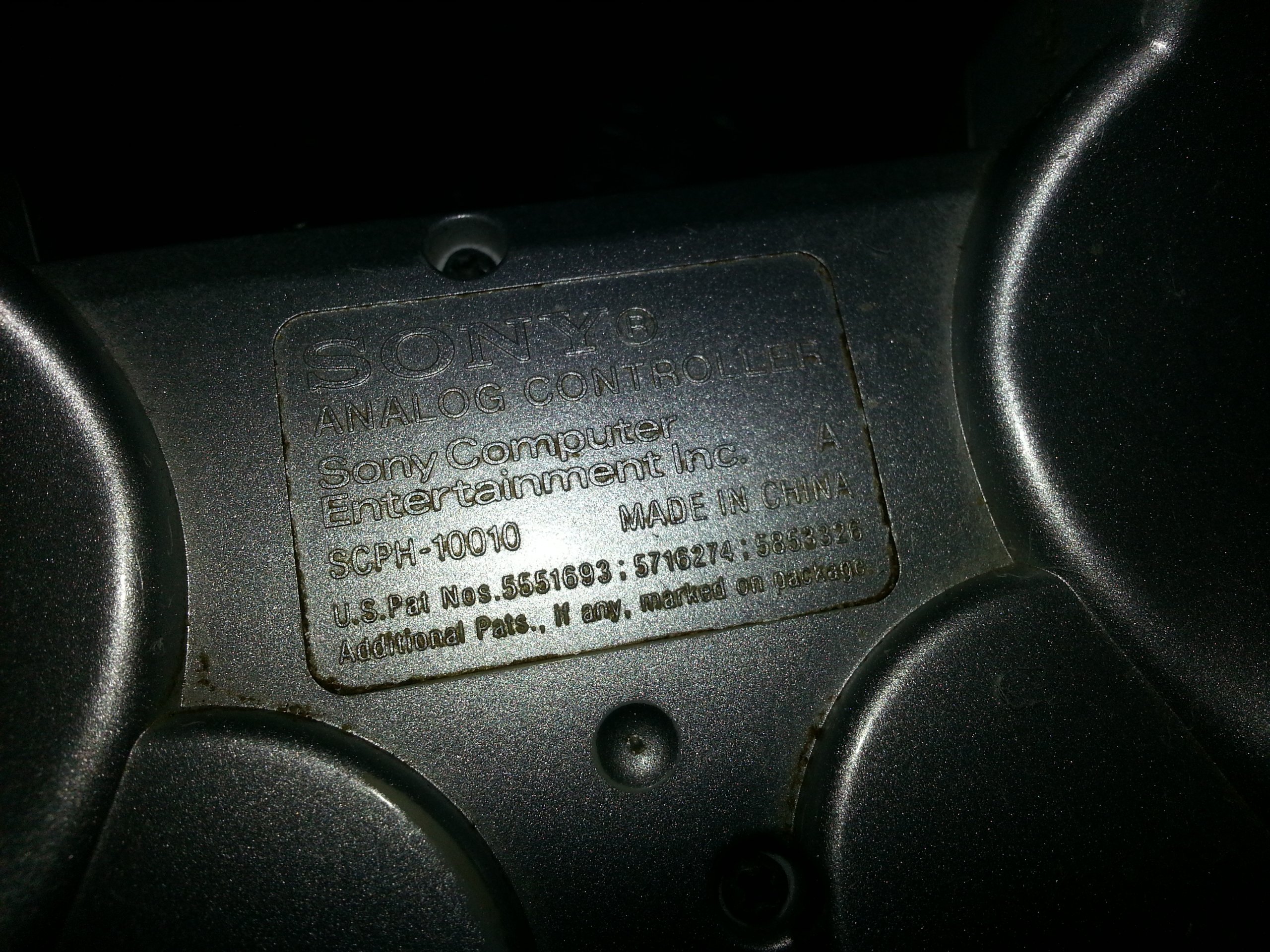 Manette Sony Dualshock 2 Silver Officielle Pour PS2 - État Impeccable, Testée
