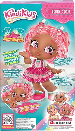 Miniatura 7 de Kindi Kids Perfumadas Sisters - Muñeca de juego preescolar de 10 pulgadas - Berri D'Lish