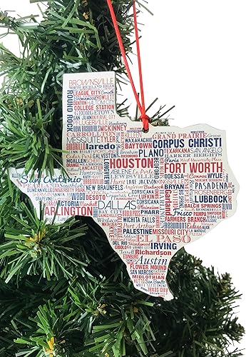 Miniatura 3 de Westmon Works Adorno de madera para árbol de Navidad hecho a mano, 5 pulgadas