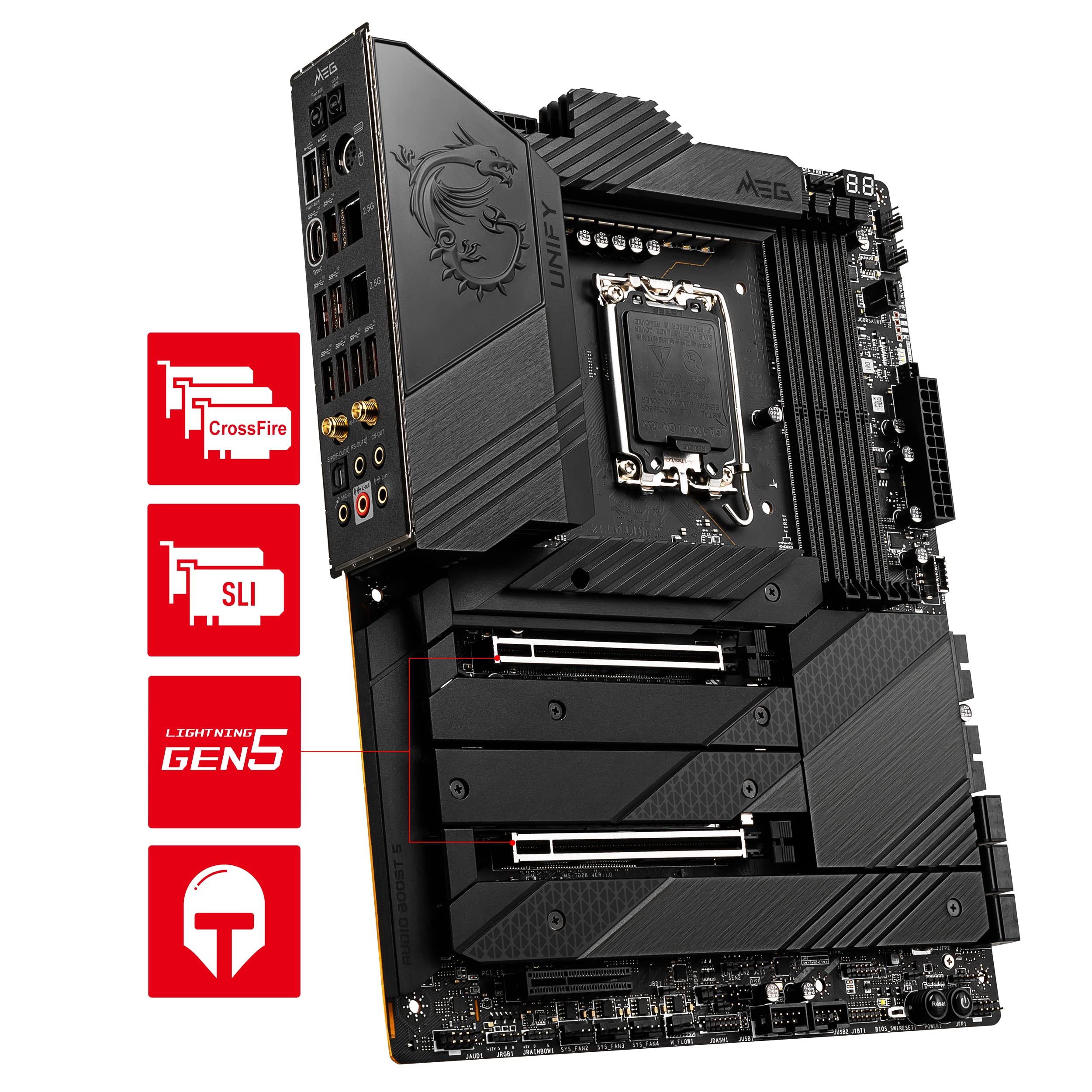 MSI MEG Z690 UNIFY マザーボード　LGA1700 ATX MSI MEG Z690 UNIFY Gaming Motherboard ATX - Intel 12th Gen