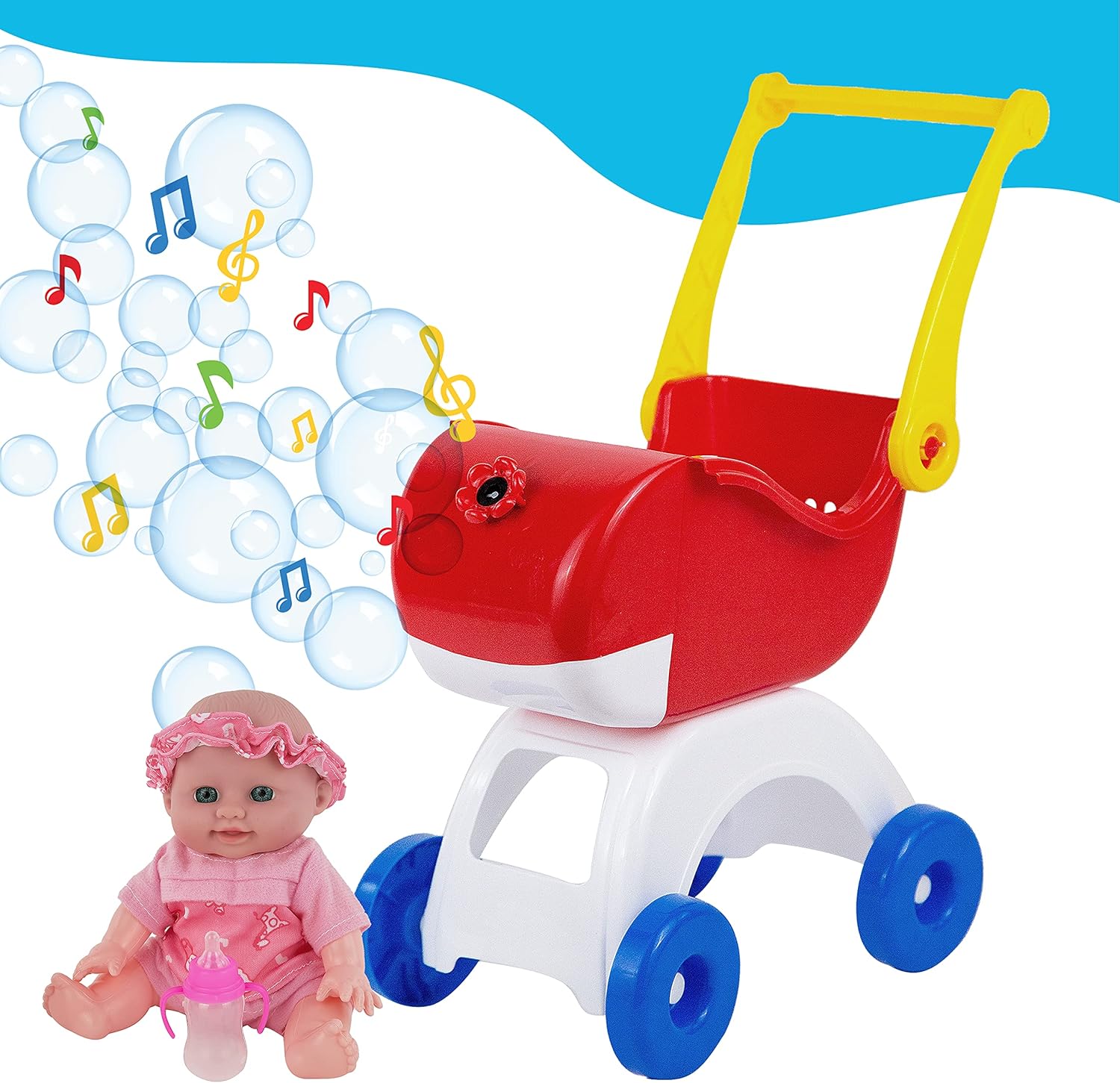 Outdoor Bubble Blower Stroller with Doll for Jamaica Ubuy