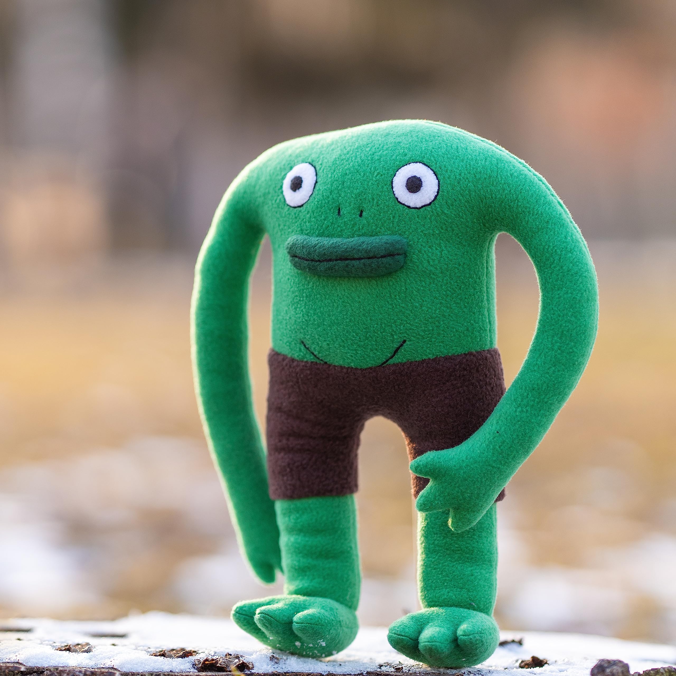 Amazon.com: MONSTOY Mr Frog Plush Toys Inspired by Smiling Friends