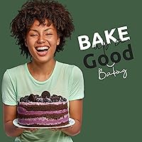 Vista 8 de RFAQK 133PCs Round Cake Pans Sets for Baking + Cake Decorating Kit with NonStick 8 Inch Cake Pan Set of 3 -Icing Tips,Cake Leveler,Spatula, Black