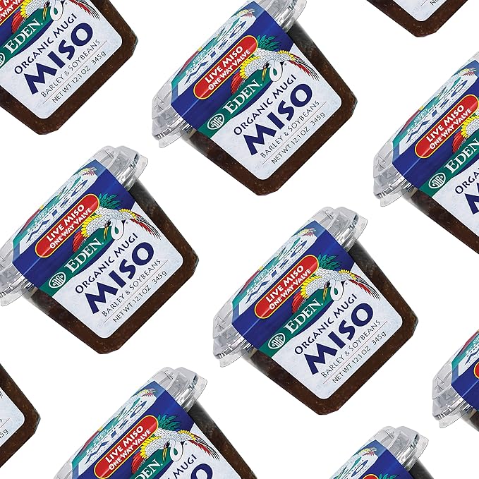 Pasta de Miso Mugi Orgánica Eden - Cebada y Soja - 345g miniatura 7