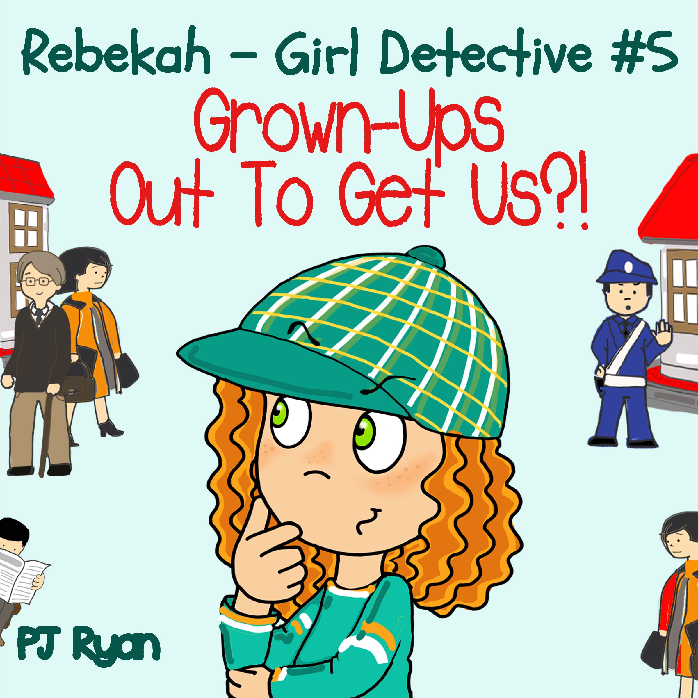 Cover art for Rebekah - Girl Detective #5