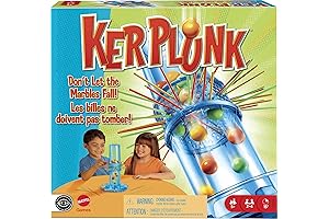 Mattel Games KerPlunk Kids Game - Family Board Game for Kids &...