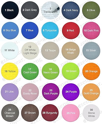 Vista 7 de aZengear Parches de reparación, impermeables, autoadhesivos, resistentes al desgarro al frío y al calor, de nailon y poliéster, para reparar Negro