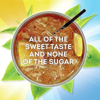 Lipton Diet Zero Sugar Lemon Iced Tea Mix, Makes 28 Quarts Each, Pack of 2, 56 Quarts Total, Low Calorie Lemon Black Tea Drink Mix